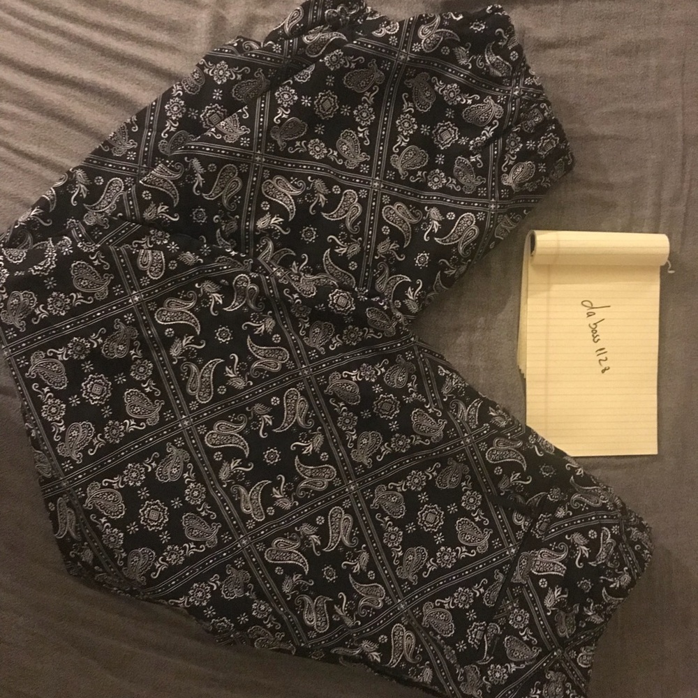 Supreme bandana track pants